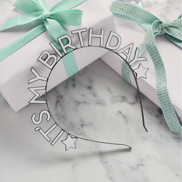 Cerchietto “It’s My Birthday”