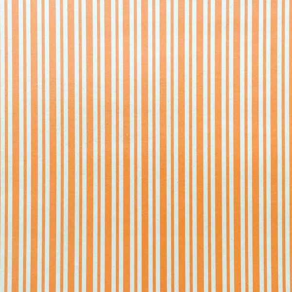 Carta decorativa a righe arancio