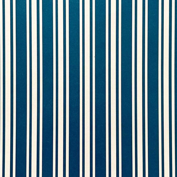 Carta decorativa a righe blu