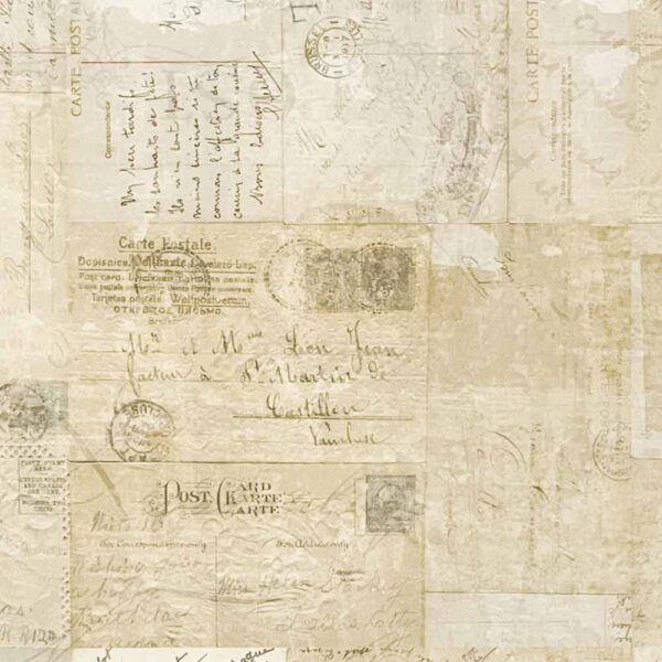 Carta da lettera con stampa Cartolina