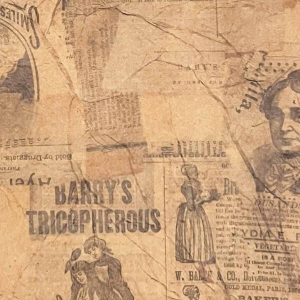 Carta da lettera con stampa Giornale