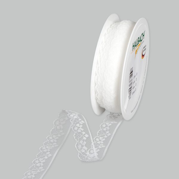 Nastro in Pizzo bianco 18mm