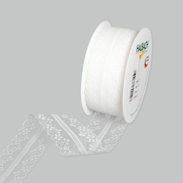 Nastro in Pizzo bianco 36mm