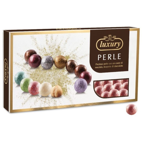 Perle di nocciole Rosa - Buratti 500 gr