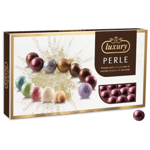Perle di nocciole Rubino - Buratti 500 gr