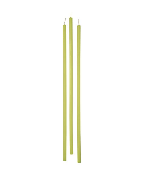 Candele stelo Verde acido