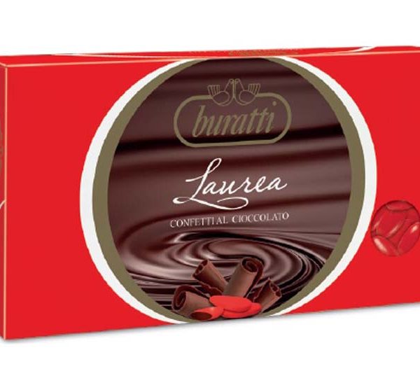 Confetti Cioccolato fondente rosso - 1 kg